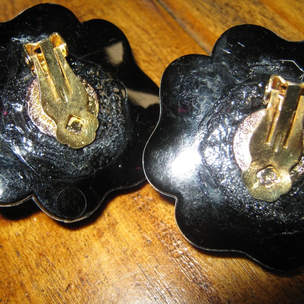 Artisan Vintage on of a kind Earrings - Picture 2 of 2